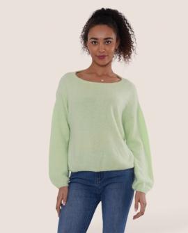 Alpaca Round Neck Soft Jumper (Natural Fibres)