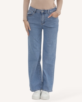 High Waisted Wide Leg Jeans